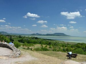 Balatoni panoráma a balatongyöröki Szépkilátótól